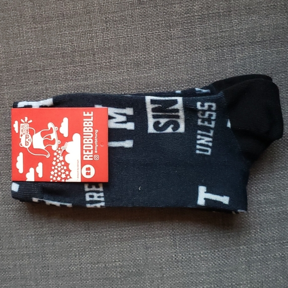 2 for $15- "I'm Not Single Unless Your Hot" Novelty Socks - Picture 2 of 3